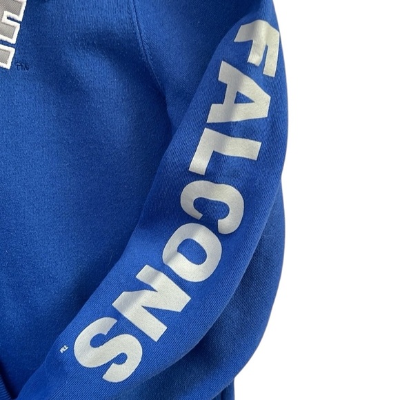 Colosseum Air Force Falcons Hoodie Blue/Gray Cotton Blend Sewn Letters Medium - Picture 6 of 9